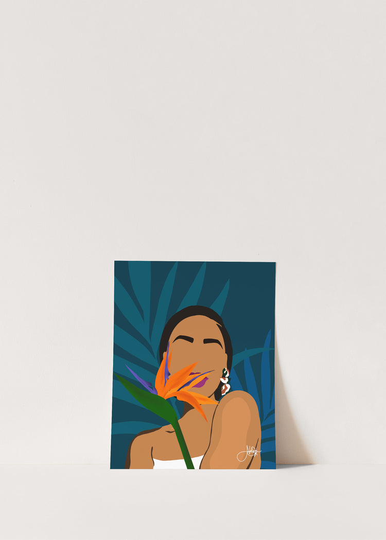Bird of Paradise 8x10 Print