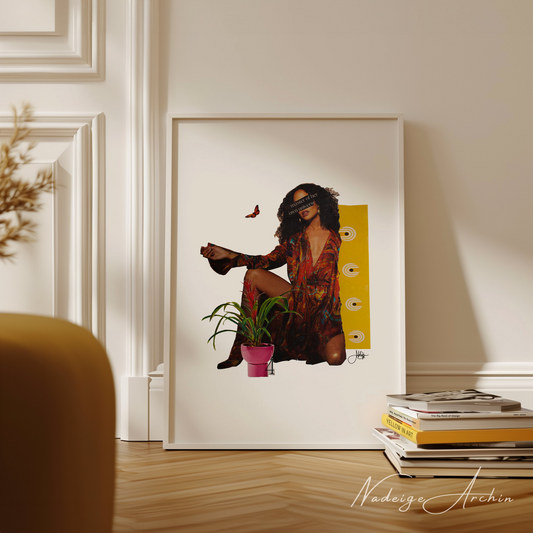 Master of Her Universe Print